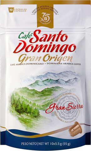 Cápsula de Espresso Café Santo Domingo Gran Origen Gran Sierra